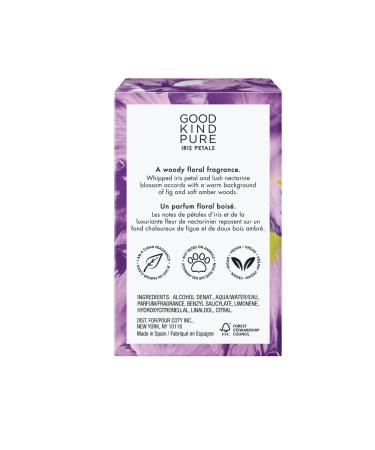 Iris Petals Eau de Toilette Spray - Woody Floral Fragrance - A blend of Nectarine Blossom & Soft Amber Woods - Clean Vegan & Long-Lasting Formula - 1.0 Fl Oz 1 Fl Oz (Pack of 1) - Buy Online on GoSupps.com