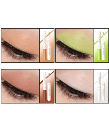 Eyeshadow Primer 4 Colors Eyeshadow Primer with Matte Neutral Creamy Eyeshadow Set Lightweight High-pigmented and Waterproof - (Color: 2 Style A) 2 / Style a - Buy Online on GoSupps.com