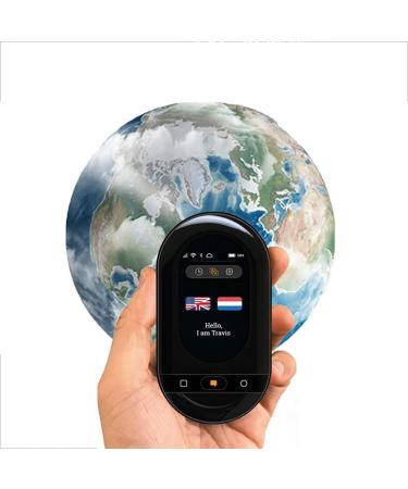 Smart Language Translator Device Two Way Instant Voice Translator 2.4Inch HD Touch Screen Supports 155 Languages for Travelling Learning Business Good Times - Buy Online on GoSupps.com