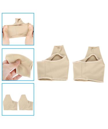 Bunion Corrector Silicone Pads - Foot Guard Relief Kit for Hallux Valgus Pain - Protector Sleeves (Size L) - Buy Online on GoSupps.com
