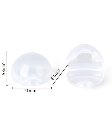 8-Piece Transparent Pacifier Storage Box Set - Portable & Dustproof Baby Organizer for Young Girls - Buy Online on GoSupps.com