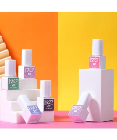 DERIZI 60 Colors Gel Nail Polish Semipermanant Nail Polish Varnish Semi-Permanent Varnish UV Nail Gel Primer Soak Off Nail Art - (Color: BR15-8ml) - Buy Online on GoSupps.com
