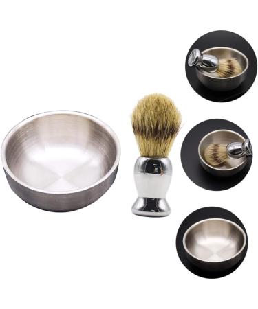 Frcolor 2-Piece Castle Feature Men's Shaving Brush & Razor Set - Premium Grooming Tools for Men - Buy Online on GoSupps.com