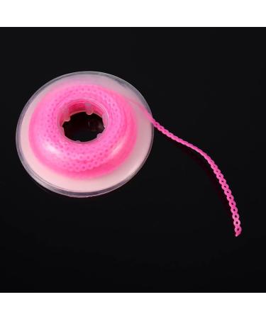 Colorful Dental Orthodontic Elastic Rubber Band Power Chain for Braces - Pink | Continuous Sizes for Effective Orthodontic Treatment - Buy Online on GoSupps.com