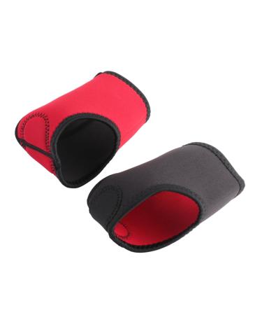 FRCOLOR 1 Pair Heel Protector Shoe Pad Ankle Sleeve Support Ankle Support Exercise Ankle Brace Ankle Sleeve Brace Heel Brace for Heel Pain Heel Socks Airing Men and Women Keep Warm