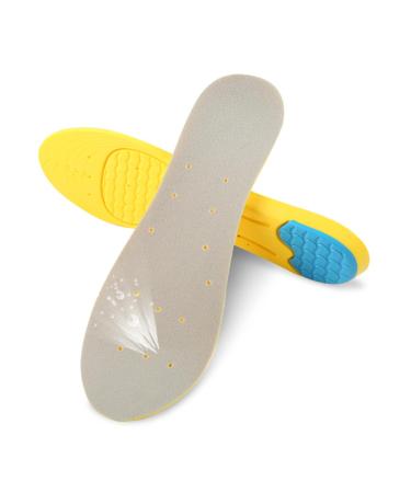 FRCOLOR Sweet Absorbent Insoles Breathable Insoles Sports Shoes Insoles Can Be Cut Insoles Damping Insoles