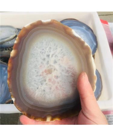 Gems for Decoration 500-600g Natural Rough Agateslice Raw 1pc Aura Crystal - Buy Online on GoSupps.com