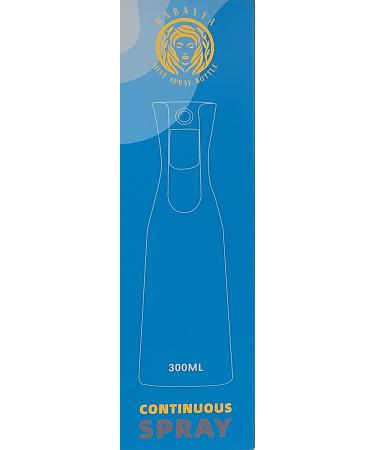 Rabayya Continuous Mist Hair Spray Bottle (Continuous Water Mister for Plants Skin Care Cleaning Hairstyling & Misting) 10.1 Ounce - Buy Online on GoSupps.com