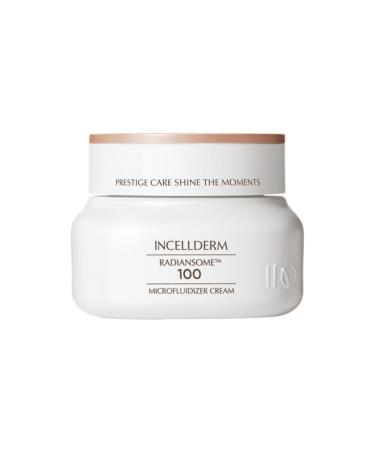 Glowing elasticity cream Skin moisturizing cream cream for Healthy skin care INCELLDERM RADIANSOME 100 MICROFLUIDIZER CREAM. (1.69 fl. oz.)