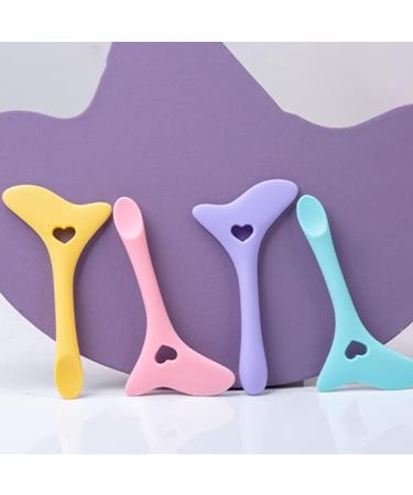 SHERCHPRY Eyeliner Aid Lash Applicator Silicone Spoon Winged Eyeliner Stencil Eyeshadow Aids Multifunction Set Pink - Buy Online on GoSupps.com