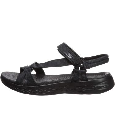 Skechers Women's On-The-Go 600-Brilliancy Sport Sandal 8 Black - Comfort and Style - Buy Online on GoSupps.com