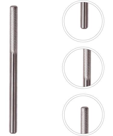 FRCOLOR 1pc Tungsten Steel Grinding Head Handpiece File Nail Art Grinding Head Manicure Drill Bits Nail Drill Nail Art Accessory Nail Bit Appendix Diamond To Rotate 3.75x0.23cm Silver - Buy Online on GoSupps.com