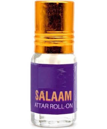 Salaam Roll On Attar For Religious & Personal Use |Alcohol Free |Attar Roll On |Luxury Scent with Long Lasting Fragrance For Men & Women | 3ml