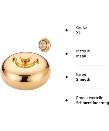 BeSco XL Hot Water Bottle - 3L/2L/1L Metal Insulated Bed Bottle Classic Brass with Cover Outdoor Proof - Comfortable Warmth - Buy Online on GoSupps.com