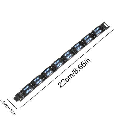 Magnetic Bracelets for Men | Adjustable Far Infrared Ion Magnetic Bands for Exercise & Daily Use - Buy Online on GoSupps.com
