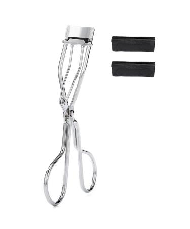 Uranian Silver Eyelashes Curler Partial Lash Curler Profession Mini Eye lash Curlers Makeup Tool for Women and Girls