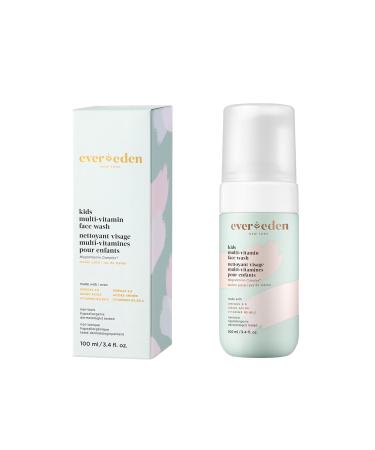Evereden Kids Happy Face Duo (Melon Juice) - Multi-Vitamin Face Wash & Face Cream Set - Clean & Vegan Skin Care for Kids 3+ - Moisturizing Nourishing & Protective Skin Care Set - Buy Online on GoSupps.com