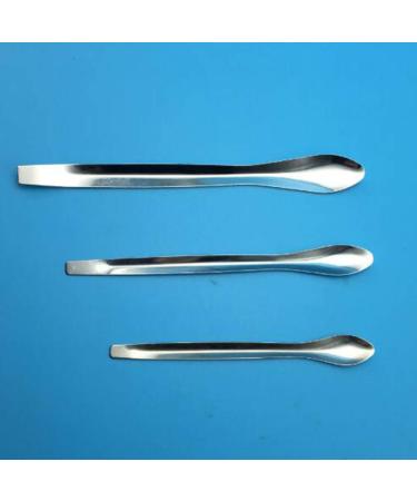 HEALLILY 3PCS Metal Makeup Spatula Set - Beauty Scoop for Face Masks Lipstick and Cosmetic Powder | Ideal for Flawless Application - Buy Online on GoSupps.com