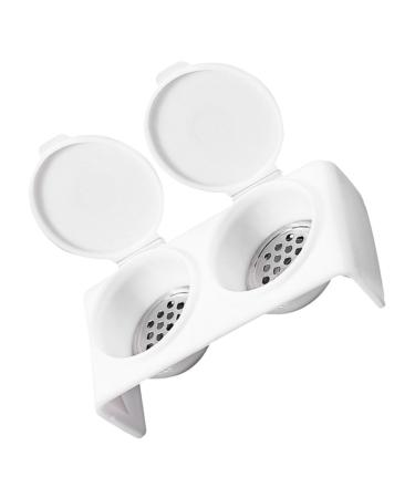 FRCOLOR Nail Art Brush Cup Nail Dappen Dish Monomer Dish with Lid Dapping Dish for Nails Dappen Dish with Lid Dappen Dish for Nails Monomer Holder Nail Monomer Dish Various Tool Acrylic