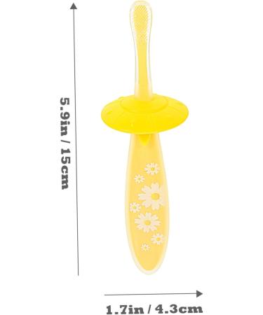 Minkissy 4-Piece Travel Toothbrush Set for Babies | Soft Fur Mouth Cleaning Tools | Essential Accessories for Kids - Buy Online on GoSupps.com