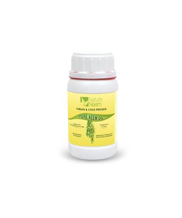 Nature Neem NatureNeem 1st Cold Pressed Pure Virgin Neem Oil - 250ml - Certified 100% Natural