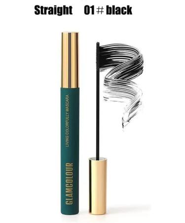 Mascara Magic Color Skinny Mascara Mascara Magic Color Skinny Mascara Anti-Smudge Mascara Plump Lengthening Mascara Black Waterproof Mascara Brush (Straight- The Black) - Buy Online on GoSupps.com