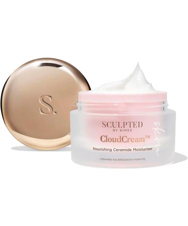 Cloud Cream from Sculpted by Aimee - Hydrating Non Comedogenic Moisturiser with Ceramide Shea Butter & Hyaluronic Acid for Dehydrated Skin (Cloud Cream) - Buy Online on GoSupps.com