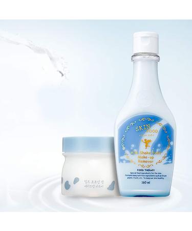 SKINFOOD Milk Point Make-up Remover 160ml - Gentle Two Layered Cleanser for Sensitive Eyes and Lips - Buy Online on GoSupps.com