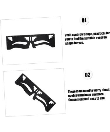 Ipetboom Eyebrow Marker Eyebrow Design Eyebrow Card Face Tools One Step Eyebrow Shaper Reusable Eyebrow Stencil Girl Suite - Buy Online on GoSupps.com
