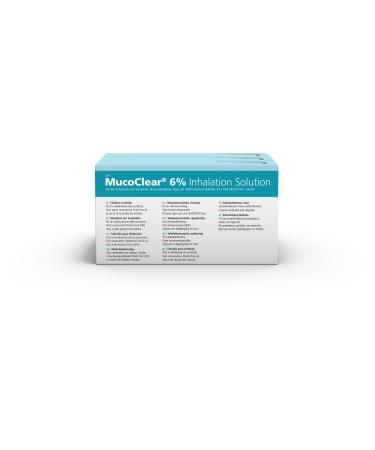 MucoClear 6% NaCl inhalation solution 60 ampoules MucoClear 6% 60 x 4ml