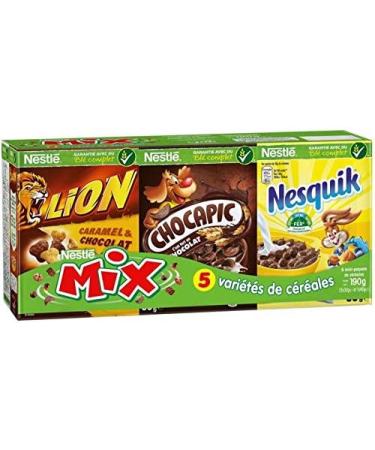 NESTLE MIX|Mix Cereal Varieties 190G|(Pack of 2)|best deal - Buy Online on GoSupps.com
