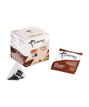 Josenea Te Negro-Canela 10Piramides Ensumées Bio 1 Unit 100 g