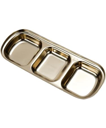 Zerodeko 3pcs Vinegar Dish Metal Sauce Dish Dip Dish Metals Metal Seasoning Bowls Serving Dish Sushi Dish Condiment Cups Soy Sauce Dish Metal Snack Bowl Dipping Plates Stainless re-usable Mx3pcs Goldenx3pcs - Buy Online on GoSupps.com