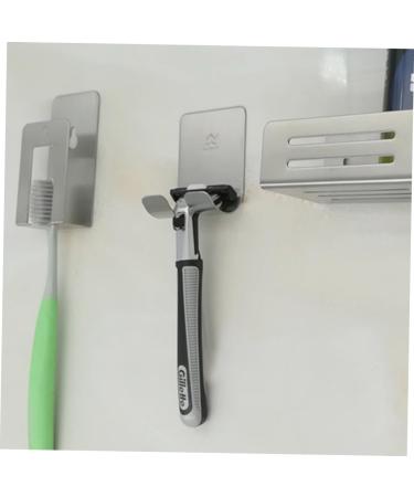 Alipis 4pcs 304 Stainless Steel Plug Holder - Impact Free Shaving & Coat Hanger for Modern Spaces - Buy Online on GoSupps.com