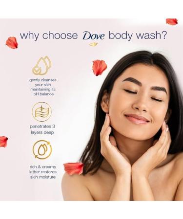 Do.vee Relaxing Almond Cream Body Wash with Hibiscus - 1L Moisturizing Shower Gel for Soft Skin | Gentle Cleanser with Naturally Derived Ingredients - Buy Online on GoSupps.com