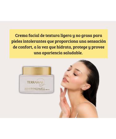Crema Facial para Pieles Intolerantes FPS 15 50 g. / 1 76 oz. Terramar Brands - Buy Online on GoSupps.com