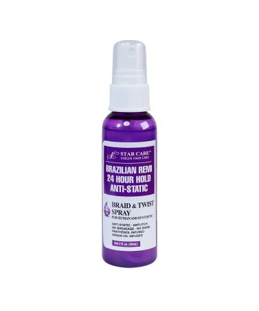 Brazilian Remi 24 Hour Hold Anti-Static Detangler Spray (Braid & Twist Spray)