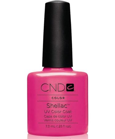 CND Shellac Hot Pop Pink 7.3 ml/0.25 fl oz. - Buy Online on GoSupps.com