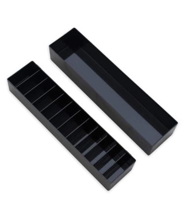 2 Pack Black BarberMate Blade Caddy with Detachable Lid - Convenient Blade Storage Solution - Buy Online on GoSupps.com