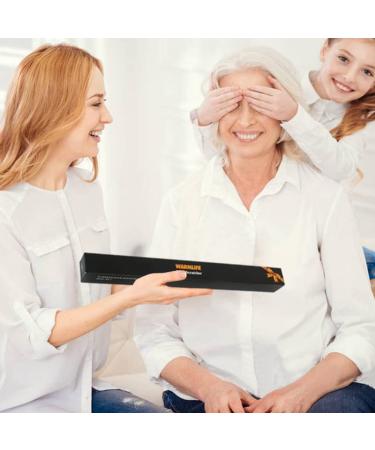 WARMLIFE Bamboo Back Scratcher 17 Inch 2 Pack - Long Handle Massager for Men and Women - Relaxation Gifts for Mom and Dad - Yellow - Buy Online on GoSupps.com