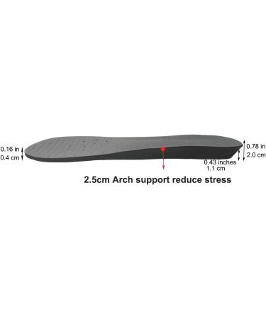 Memory Foam Insoles for Men, Women & Kids - Size M (Men's 6-9/ Women 7-11) - Buy Online on GoSupps.com