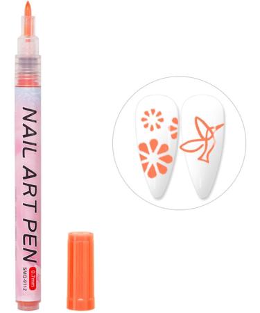 Nails Kit 12 Acrylic Nail Polish Pens with 12 Stylish Hues Waterproof and Quick Drying Professional Brushes Creative Nail Drawing Brush Perfects for Women Home Salon - Buy Online on GoSupps.com