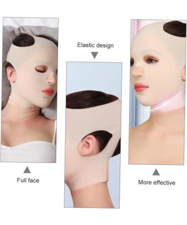 Mikinona Masque Visage Ajustable lasticit Pour Peau Et Raffermissement Soutien Contour Visage Et Double Menton R duit Con u Pour Usage Domicile Et Sommeil - Buy Online on GoSupps.com