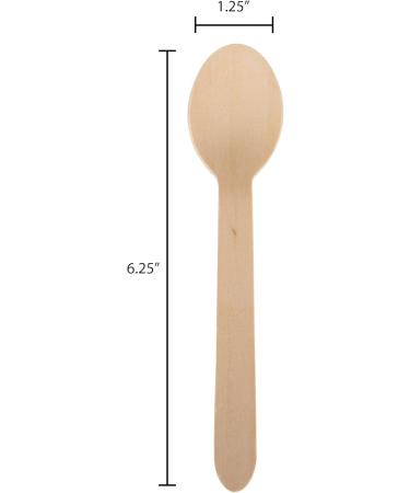 iEco 100% Compostable Eco Friendly Birch Wood Cutlery Sets for Large Parties Catering Food Services Take-Out Spoon 6.3 Length- 1000 Count BSTCIT Spoon - Buy Online on GoSupps.com