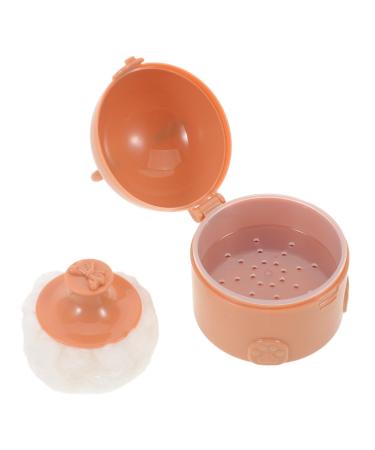 Didiseaon 50g Bo te Poudre pour Corps tui de Voyage Ours Contenant Applicateur Poudre Gar on Fille Bo te Herm tique Compacte D placements