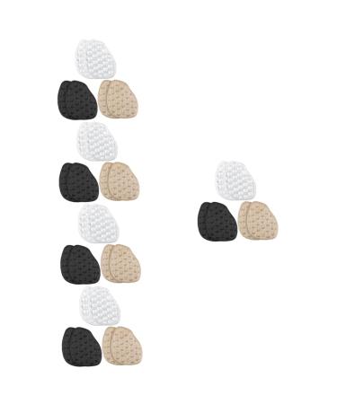 FOMIYES 15 Pairs High Heels Forefoot Pad Crystals and Gemstones Foot Cushion Pads Gel Guard Gel Forefoot Gel Pad Foot Care Toe Topper Socks Girls Heels Front Feet Forefoot Stickers