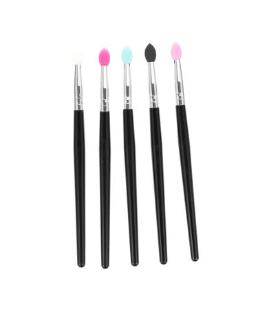 Baluue 25 Pcs Silicone Eyeshadow Brush Cream Makeup Brush Lip Balm Brush Eyeshadow Brushes Spong 14.7x0.9cmx5pcs As Shownx5pcs