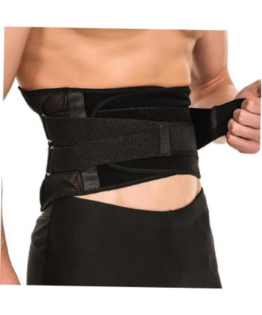 Buy Protection Sports Back Support Brace for Home Fitness - Breathable Nylon Support for Men & Women - 110x22CM - Black - Buy Online on GoSupps.com