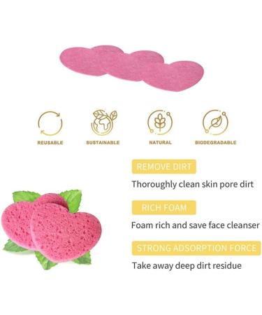 10 Count Compressed Facial Sponges - 100% Natural Cellulose for Cleansing Exfoliating and Makeup Removal | Reusable Spa Pads for Estheticians - Buy Online on GoSupps.com