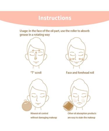 Natural Volcanic Stone Oil Absorbing Roller | Mini Massager for Facial Oil Control - Black Face Roller & Remove Stick - Buy Online on GoSupps.com